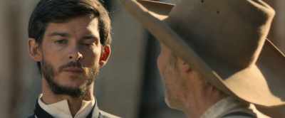 You killed that man you call
your father, you yellow screw? - Gunfight at Dry River