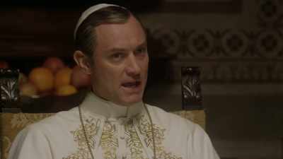 You knew my head
would be in the clouds - The Young Pope