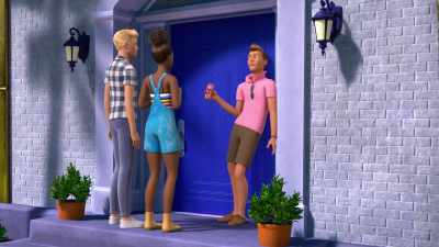 You know, a bird, that's big,
that's white with four legs - Barbie: A Touch of Magic