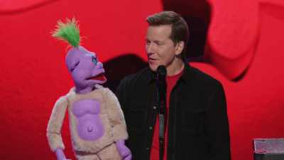 - You know, a Latin lover.
- On a stick? - Jeff Dunham:  I'm With Cupid