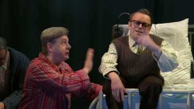 You know, a uniform service,
so no matter where you are, - National Theatre Live: Nye