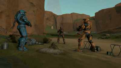 You know...after the three
worst soldiers ever defeat - Red vs. Blue: Restoration