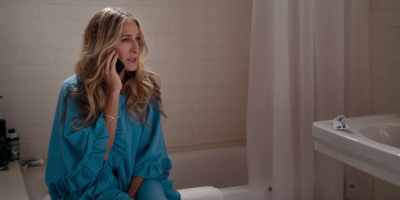You know,
all week she's been
here trying clothes on, - And Just Like That…