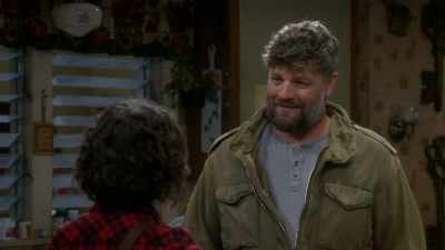 You know,
before I opened the door - The Conners