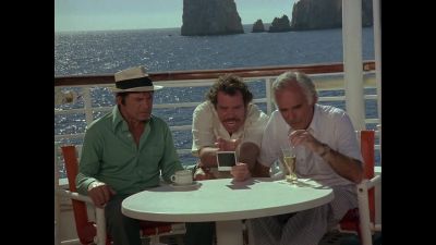 You know, boss, she was
wearing that diamond. - The Love Boat