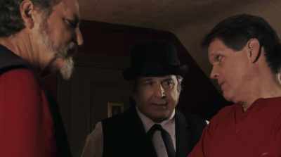 You know by the time
I'm done with you two, - Bill Tilghman and the Outlaws