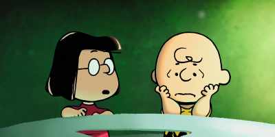 You know, you can be pretty inspiring
when you want to be, Charles. - Snoopy Presents: One-of-a-Kind Marcie
