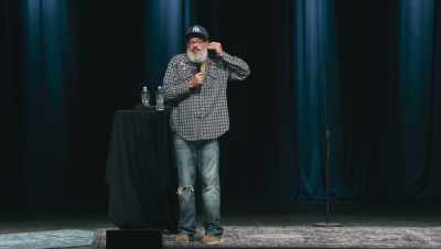 You know, 'cause I'm holding her
with my left arm - David Cross: Oh Come On