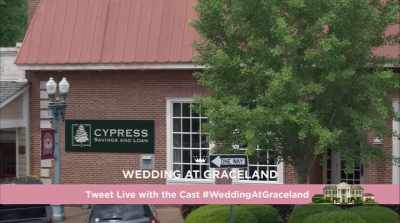 You know Clay andhis work schedule, - Wedding at Graceland