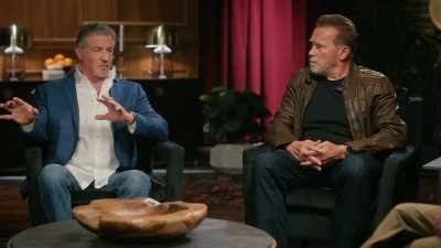 You know, you come into a room - Arnold & Sly: Rivals, Friends, Icons
