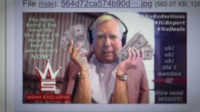 You, you know Corsi was making
thousands of dollars - Q: Into the Storm