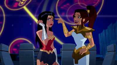 You know, you could do your
hair a little differently, - Justice League Action
