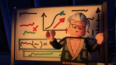 You know,
crunching those numbers. - LEGO Jurassic Park: The Unofficial Retelling