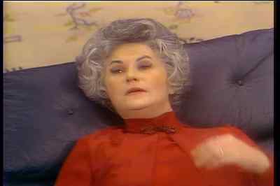 You know, Doctor, when I was... - Maude