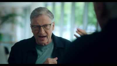 - You know, we don't have an HIV vaccine.
- Right. - What's Next? The Future with Bill Gates