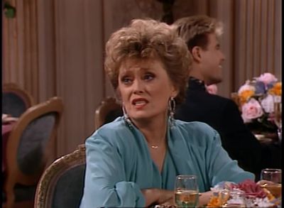 You know Dorothy there's a thin line between - The Golden Girls