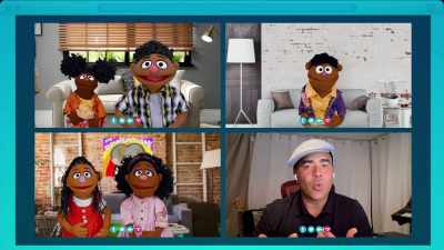 You know, drawing is a great
way to express yourself - The Power of We: A Sesame Street Special