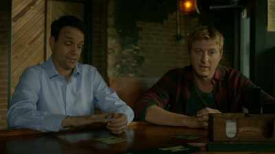 You know, fancy cars, motorbikes… - Cobra Kai