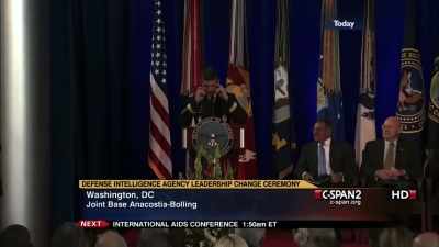 You know they fired him from the DIA - The Plot Against the President