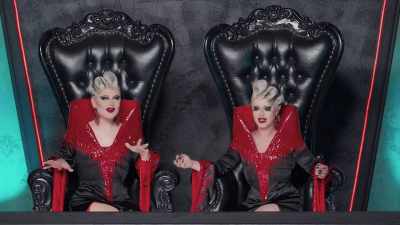 - You know, flattery
will get you everywhere. - The Boulet Brothers' Dragula: Titans