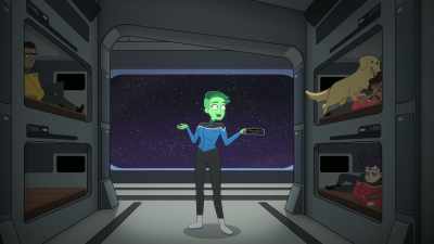 - You know, from Earth.
- Tendi, - Star Trek: Lower Decks