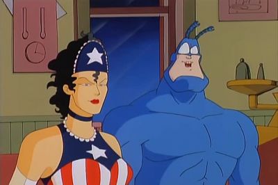 You know gang when you're a superhero - The Tick