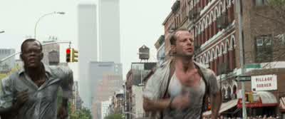 You know this guy Simon we were talking toYeahI threw his little brother off the 32nd floor ofthe Nakatomi Towers out in L AI guess he's a little pissed off about itWait a minute You mean to tell meI'm in this shit because some white copthrew some white - Die Hard with a Vengeance