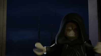 You know, before he "came apart." - Lego Star Wars Terrifying Tales