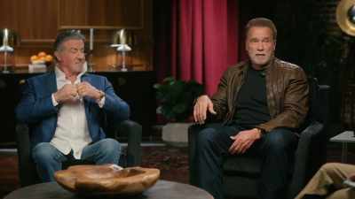 You know, when he got now
$2 million, I got $200,000. - Arnold & Sly: Rivals, Friends, Icons
