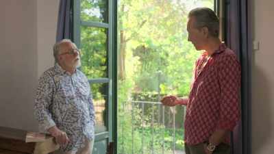 ..you know, where he predicts
his death. - Write Around the World with Richard E Grant