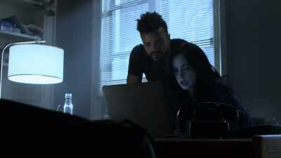 You know, "He's squeaky
clean. This is unlike him." - Marvel's The Defenders