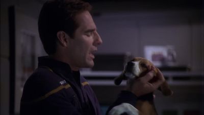 You know Hey You know that you and cheddar don't get along - Star Trek: Enterprise