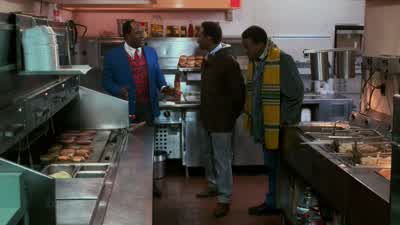 You know how to mopOh yes of course All rightThere you goUh don't use the bucket it'll just confuse you - Coming to America