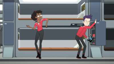 You know, I am sorry,
but I'm starting to think - Star Trek: Lower Decks