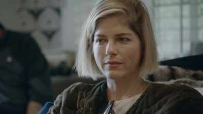 You know, I can't even floss
my teeth there because platelets. - Introducing, Selma Blair