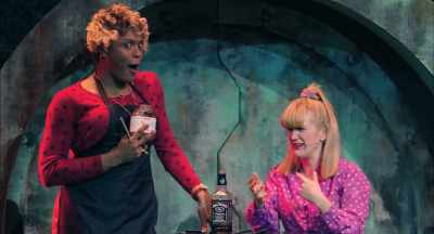 You know, I dated this Puerto
Rican from Dominica once, - The Toxic Avenger: The Musical