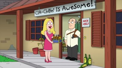 You know I only read books I've already read - American Dad!