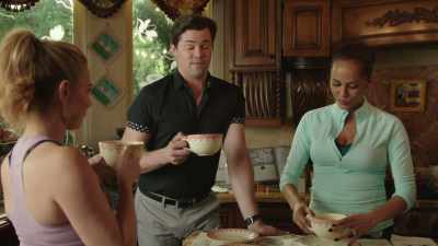 You know, I was over at Tracy Garvey's, - The Romanoffs