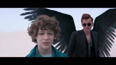 You know, I was scared
that you'd be Hell incarnate. - Good Omens