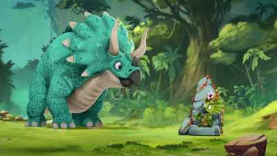 You know, I sorta like being Top Dino. - Gigantosaurus