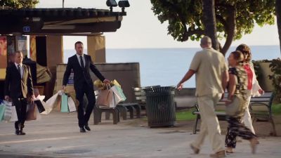 You know, I thought
"shop till you drop" - Hawaii Five-0