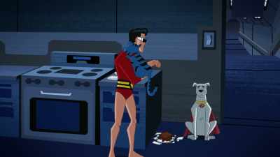 You know, I would throw you out
if you didn't also outrank me! - Justice League Action