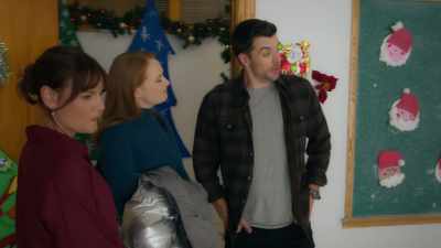 You know,
if you wanted to see me, - Our Christmas Mural