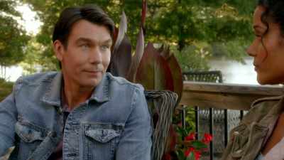 You know, when I'm on set, - Carter