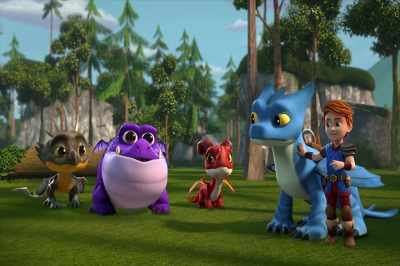 You know, I'm starting to think that Dak's
idea just might be crazy enough to work. - Dragons: Rescue Riders