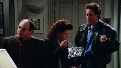 You know in the cab on the way over here I - Seinfeld
