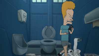 You know, it's a word
that starts with an L, I think, - Beavis and Butt Head Do the Universe