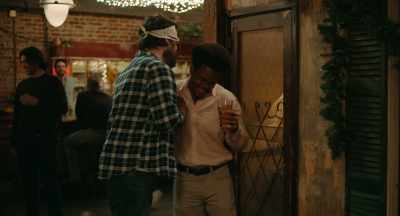 -You know, it's actually
about Allen's height. - Bar Fight