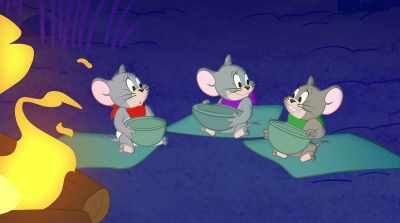 You know, it's almost as entertaining,
just hearing you explain. - Tom and Jerry Cowboy Up!