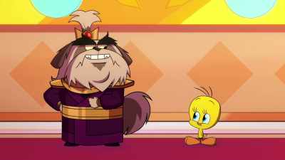 You know, it's awfully bizarre
that the previous queen
disappeared from this - King Tweety